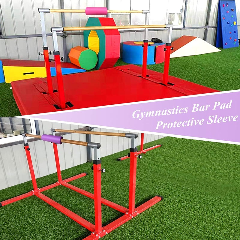 CORECISE Gymnastics Bar Pad Protective Sleeve for Gymnastics Bars, Uneven Bars or Parallel Bars - Image 5